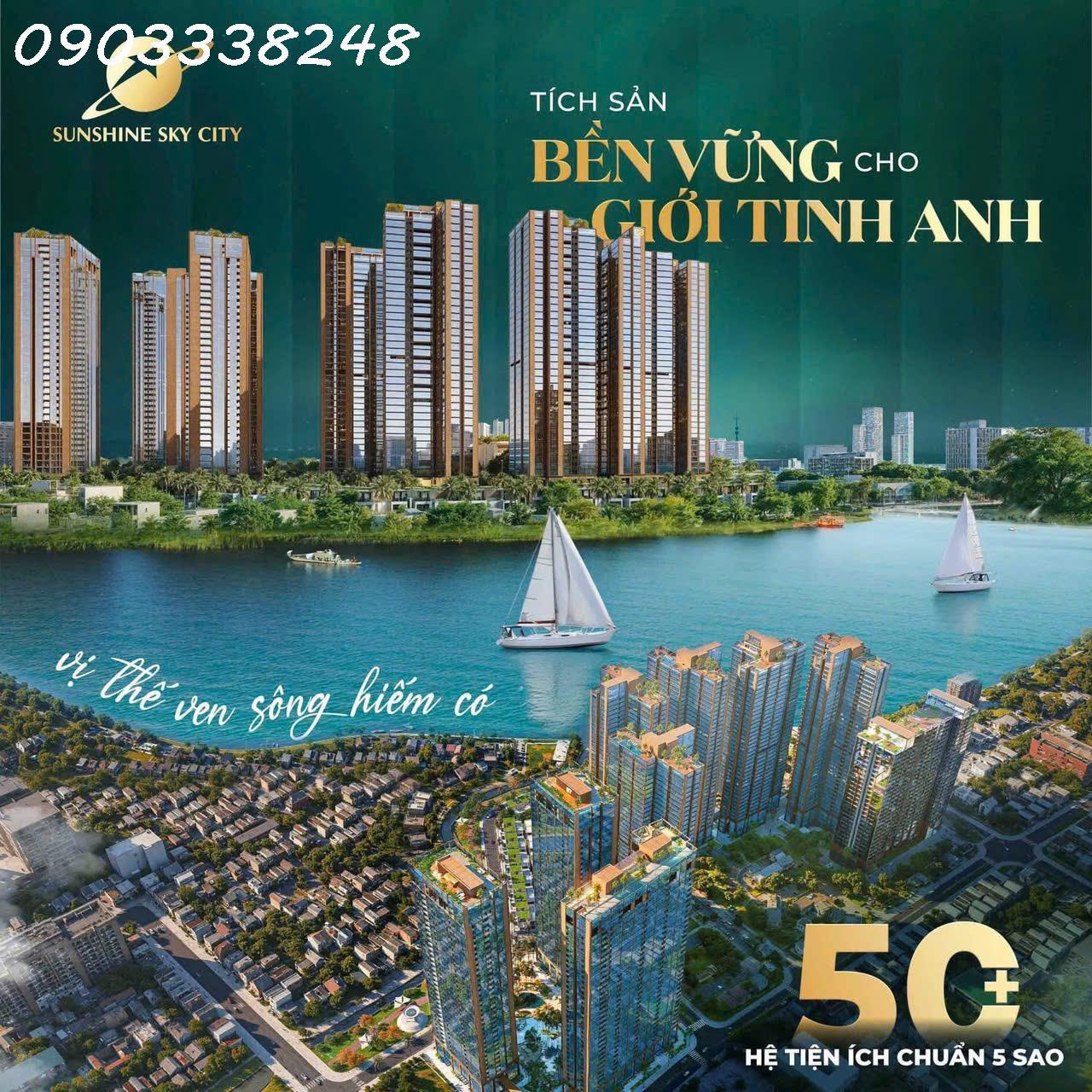 Giữ chỗ V8,V9 Sunshine Sky City được hưởng chiết khấu 1% booking sớm với giá từ 98 triệu/m2 chưa VAT, KPBT